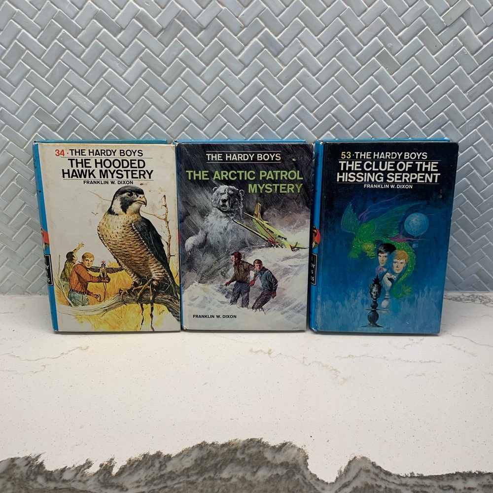 The Hardy Boys 3 ( Three ) lot Collection Set - Franklin W. Dixon Good condition